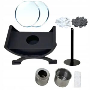 Biokominek wolnostojący podwyższony